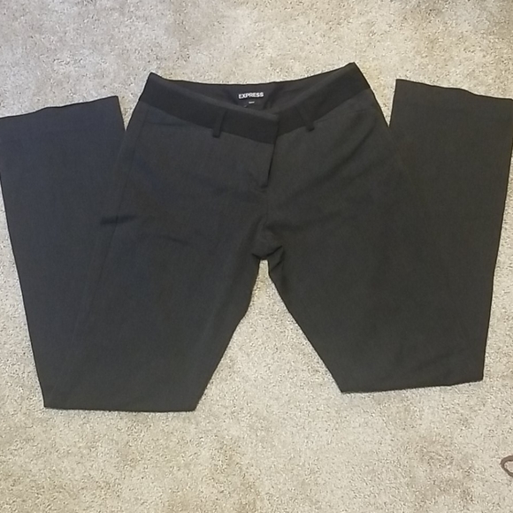 Express Editor Low Rise Boot Cut Pant - Picture 1 of 2